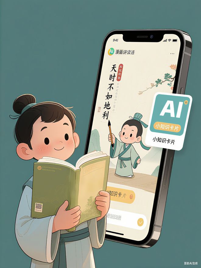 孩子学国学总卡壳？这本《漫画讲透孟子》+AI 伴读轻松破局(图3)